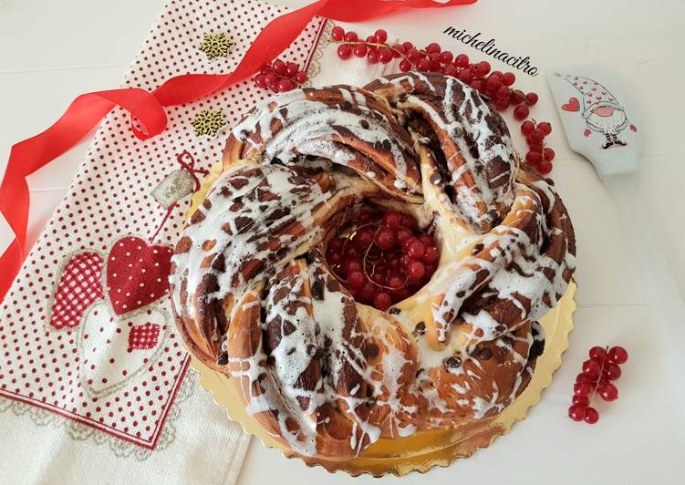 Torta angelica con Nutella e gocce di cioccolato 🍫🍩