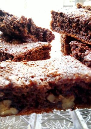 Una foto de Brownies saludable!