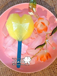 عکسی از دستور یخ بستنی طالبی