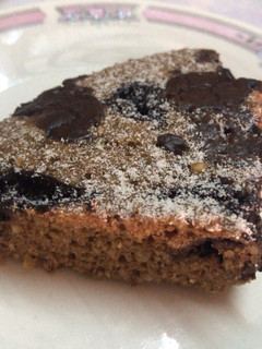 Una foto de Torta de harina de almendras al microondas