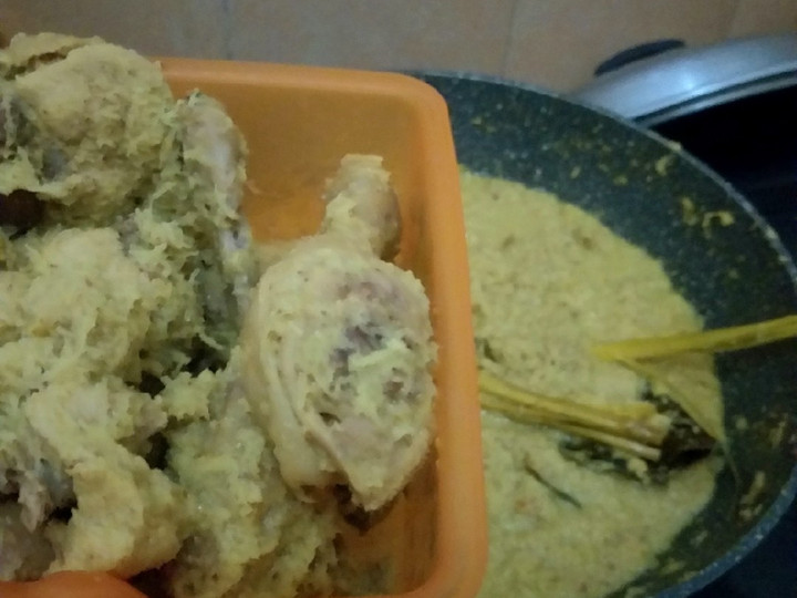 Langkah Mudah untuk Menyiapkan Ayam ungkep (Serundeng) Anti Gagal