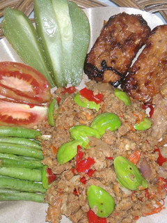 Foto resep Sambal terasi oncom pete