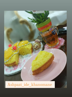 عکسی از دستور 🍊کیک پرتقالی💝