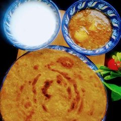 A picture of Simple paratha.