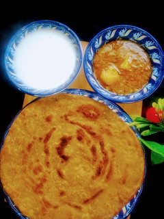 A picture of Simple paratha.