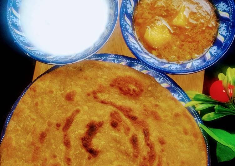 Recipe of Homemade Simple paratha