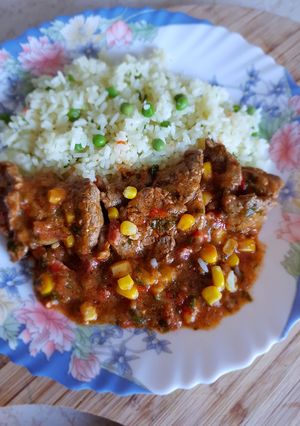 Csemegekukoricás apró pecsenye recept fotója
