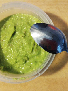 Una foto de Hummus de guisantes
