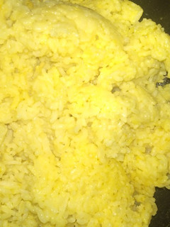 Foto resep Nasi kuning bumbu racik ikan goreng