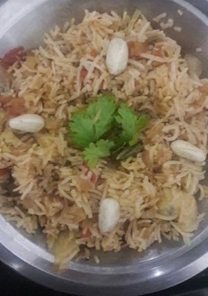 A picture of Chatkara Pulao.