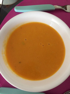 Una foto de Crema de ahuyama