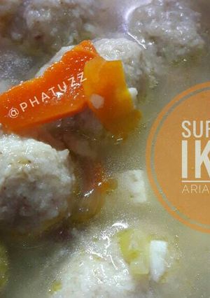 Foto resep Sup Baso Ikan (mpasi arianna 9 m+)