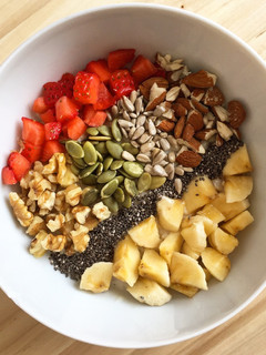 Una foto de Porridge o Gachas de avena