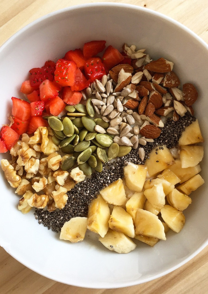 Una foto de Porridge o Gachas de avena