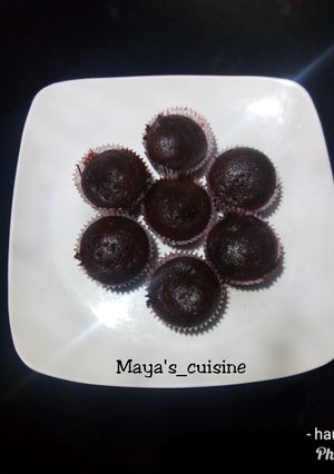 A picture of Moist chocolate cupcakes.