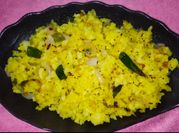 A picture of poha upma