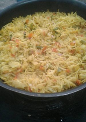 A picture of Fried rice.
