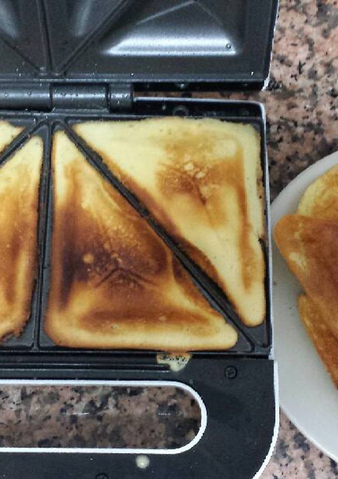 Una foto de Bizcocho en sandwichera