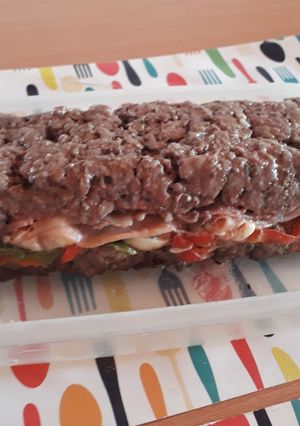 Una foto de Pan de carne