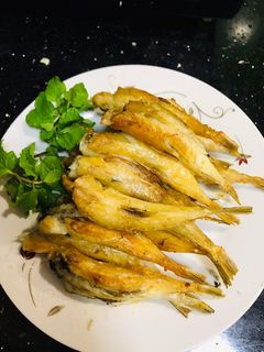 Hình của món Cá đùi gà chiên giòn.