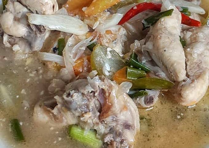 Resep Garang Asem Ayam Tanpa Daun Pisang Oleh Vie Kitchen Cookpad