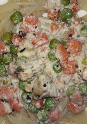 Tejszínes, zöldséges csirke recept fotója