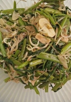 Foto resep Tumis kangkung toge