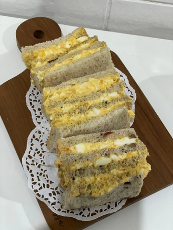 Cara Mudah Membikin Resep Egg Sandwich (Tamago sando) yang Bikin Ngiler Anti Ribet, Bisa Manjain Lidah