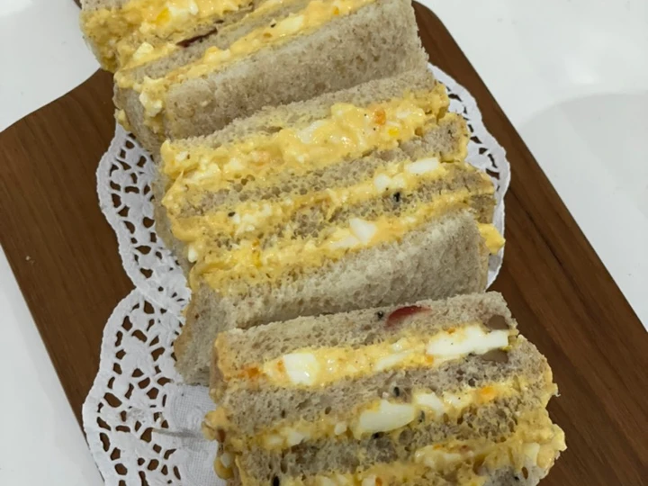 Cara Mudah Membikin Resep Egg Sandwich (Tamago sando) yang Bikin Ngiler Anti Ribet, Bisa Manjain Lidah