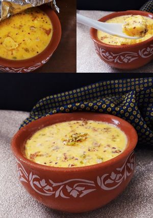 मॅगो मलाई कुल्फी (mango malai kulfi recipe in marathi) रेसिपी चे मुख्य फोटो