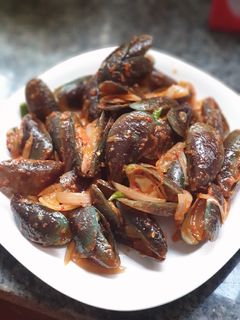 Foto resep Kerang Hijau Saus Tiram