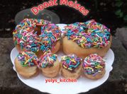 Gambar donat meses coklat