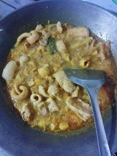 Foto resep Sayur kentang krecek (kerupuk kulit)
