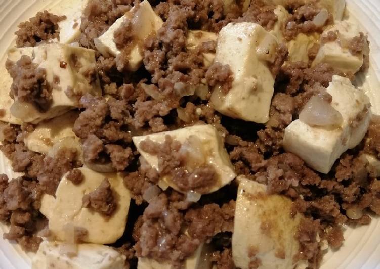 Things You Can Do To Tofu w/ Ground Beef