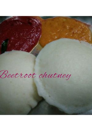 A picture of Beetroot chutney.