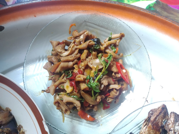 Resep Tumis Usus Pedas Kemangi yang Sempurna