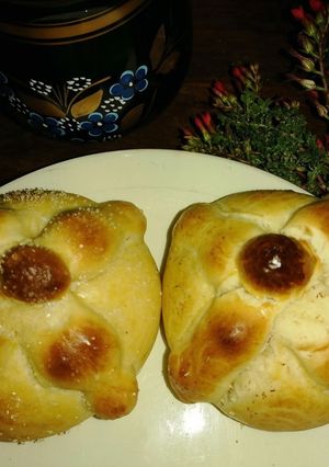 Una foto de Pan de muerto