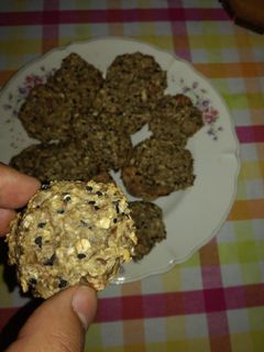 Una foto de Galletas de avena y plátano (sin harina/libre de gluten)