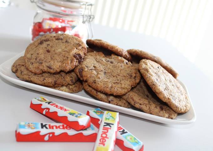 Recette Délicieux Cookies au Kinder