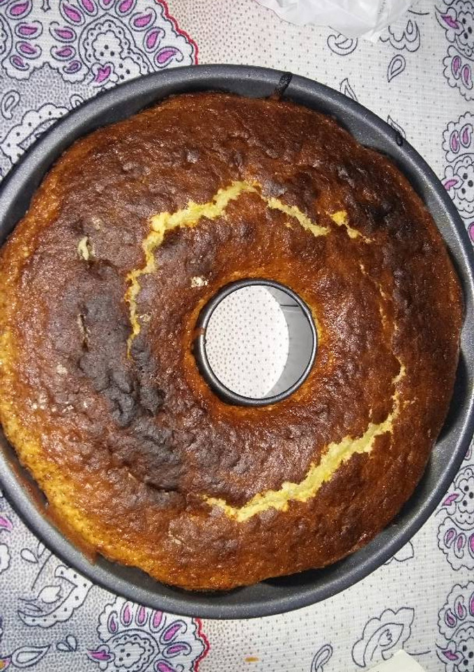 Una foto de Bizcocho de naranja