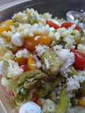 Salade de pâte au crabe