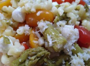 Une photo de Salade de pâte au crabe