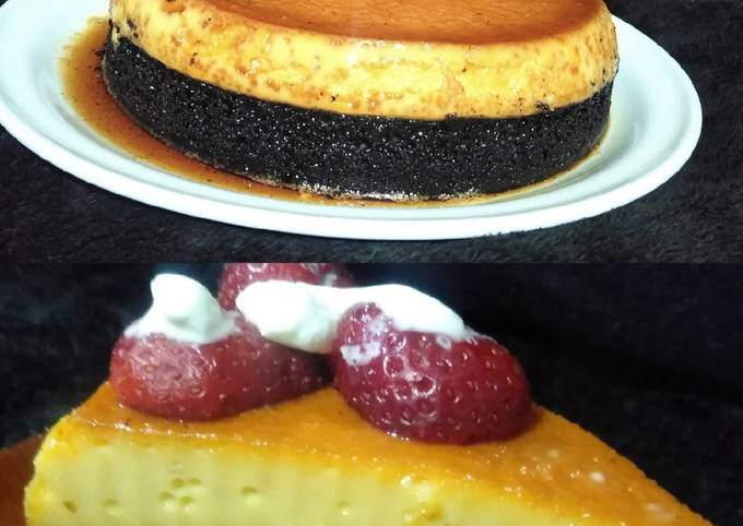 Chocoflan, pastel imposible o pastel diplomático - Pizca de Sabor