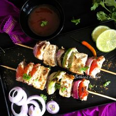 Malai Paneer Tikka A picture of Malai Paneer Tikka.
