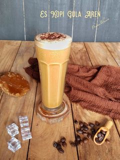 Foto resep 360.Es Kopi Susu Gula Aren