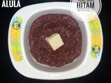 "Puree Beras Hitam" MPASI 6 Bulan (Slow Cooker)