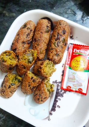 A picture of Fresh Fenugreek-semolina cutlets.