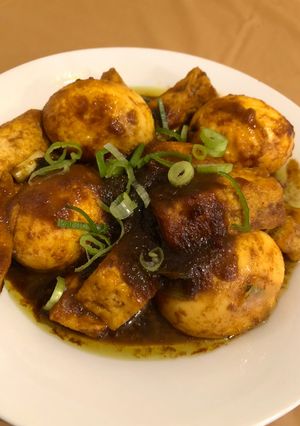 Foto resep Tahu telur bumbu manis