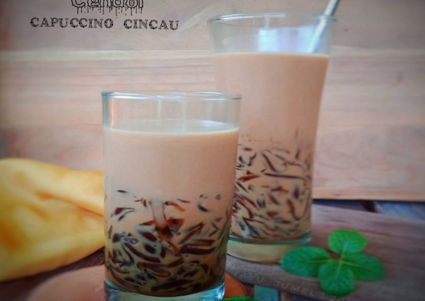 Cendol Capuccino cincau