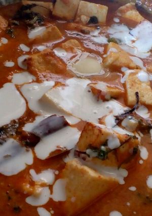 A picture of Paneer Butter Masala.